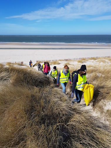 Bye Bye Plastic sticker on bottle